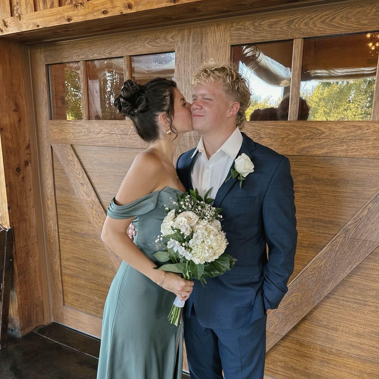 And another wedding! (The best one yet) It was so special for both of us to be apart of the wedding and walk down together!