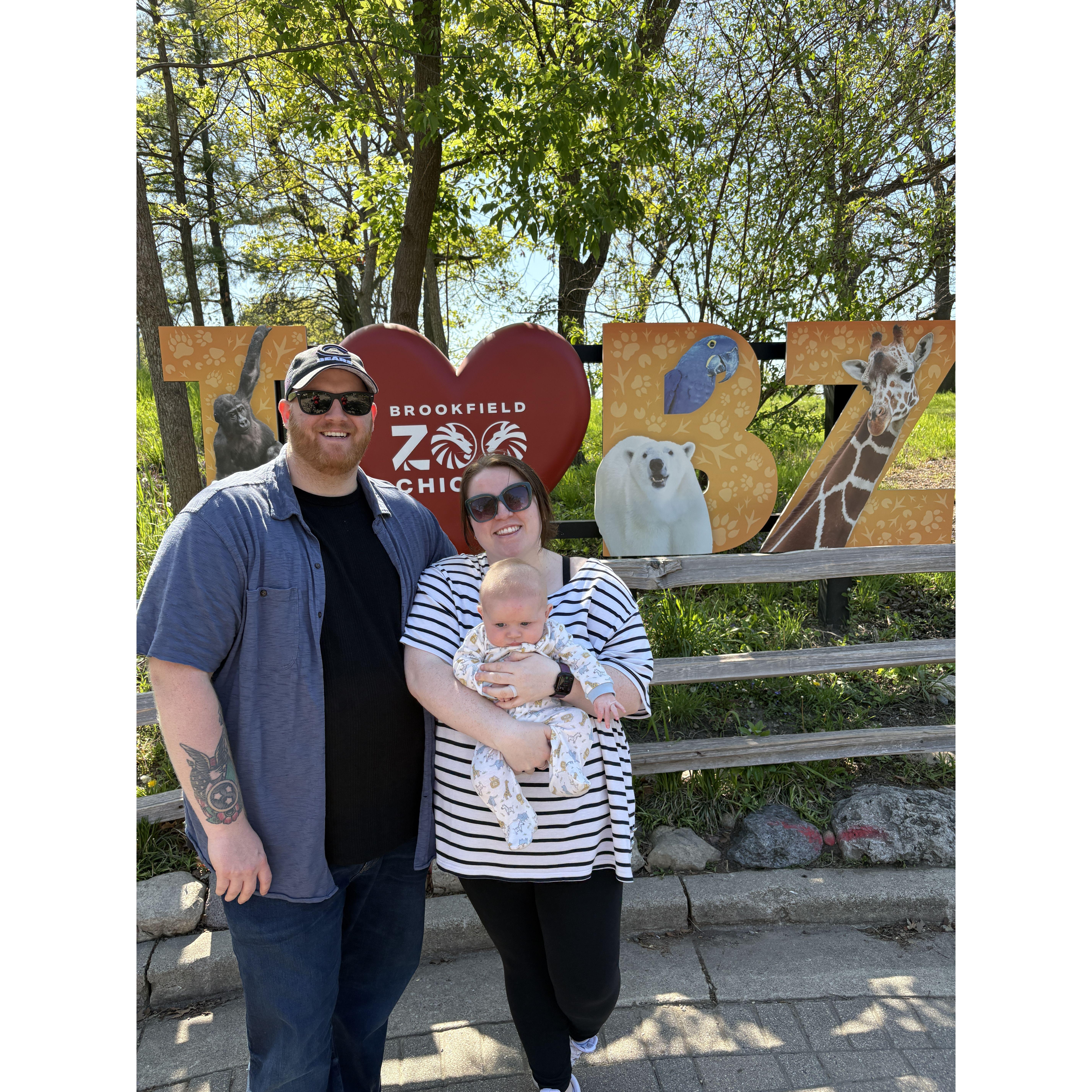 May 2025 - First Zoo Trip with Tanner
