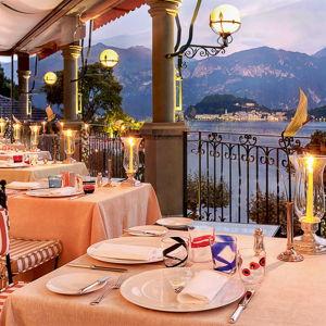 Dinner in Lake Como