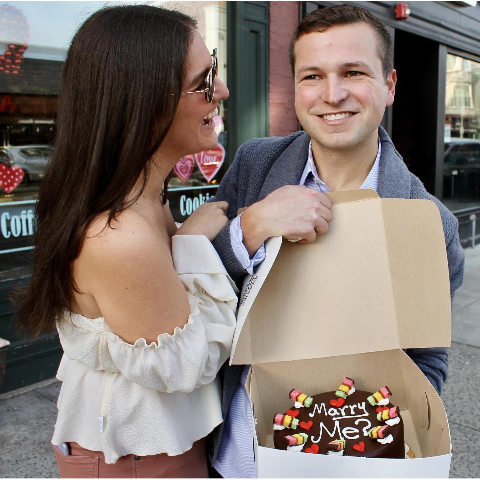 If you don't like rainbow cookies, then this is not the wedding for you