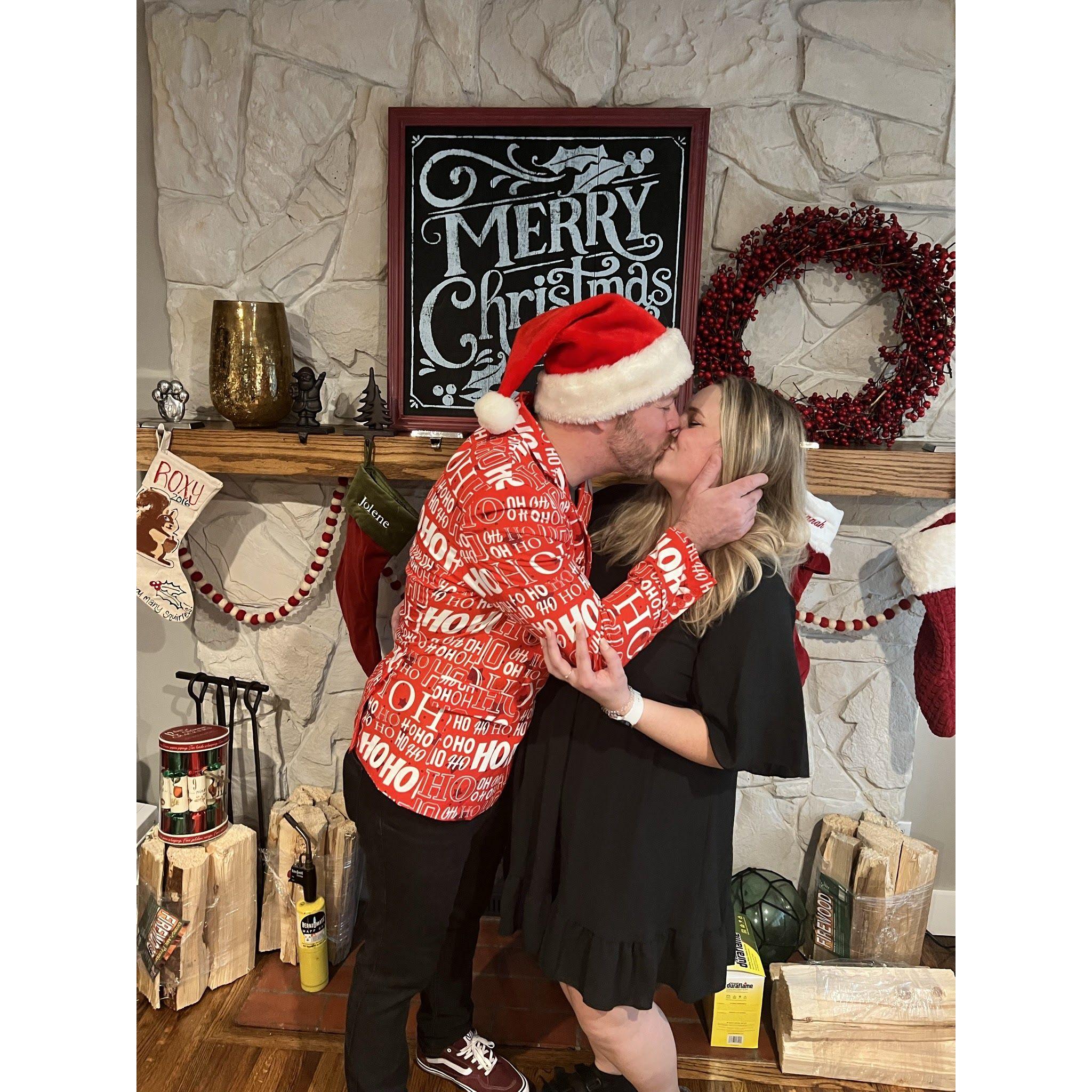 Our first Christmas together in California!