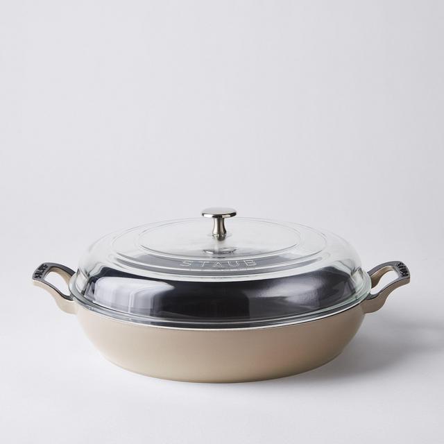 Food52 x Staub Multi-Use Braiser with Glass Lid, 3.5QT