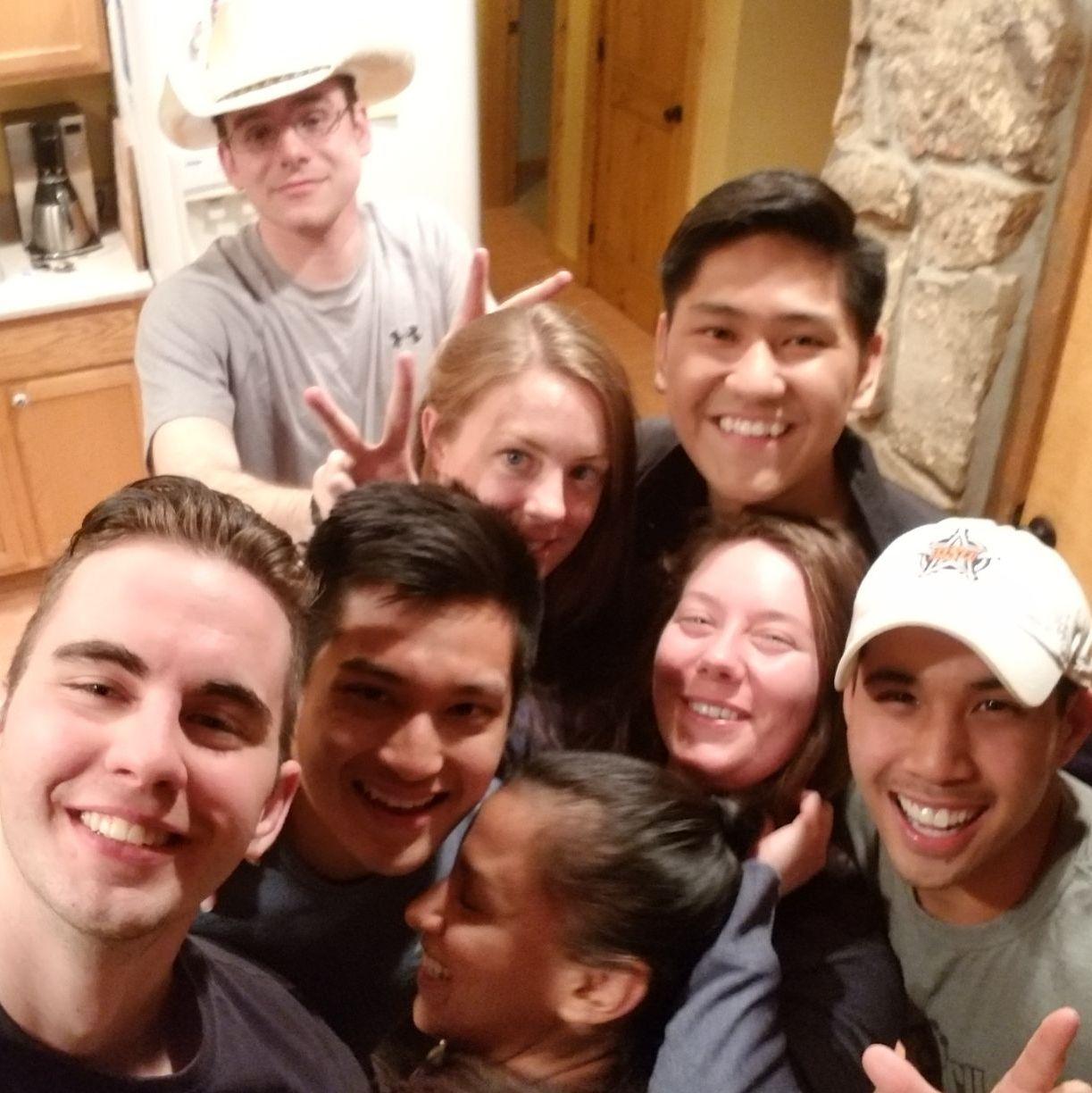 Doing hoodrat things with our hoodrat friends!
