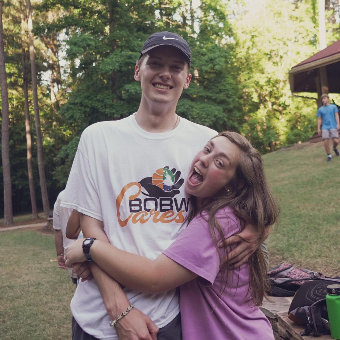 Spent the summer counseling together at Camp Swamp.