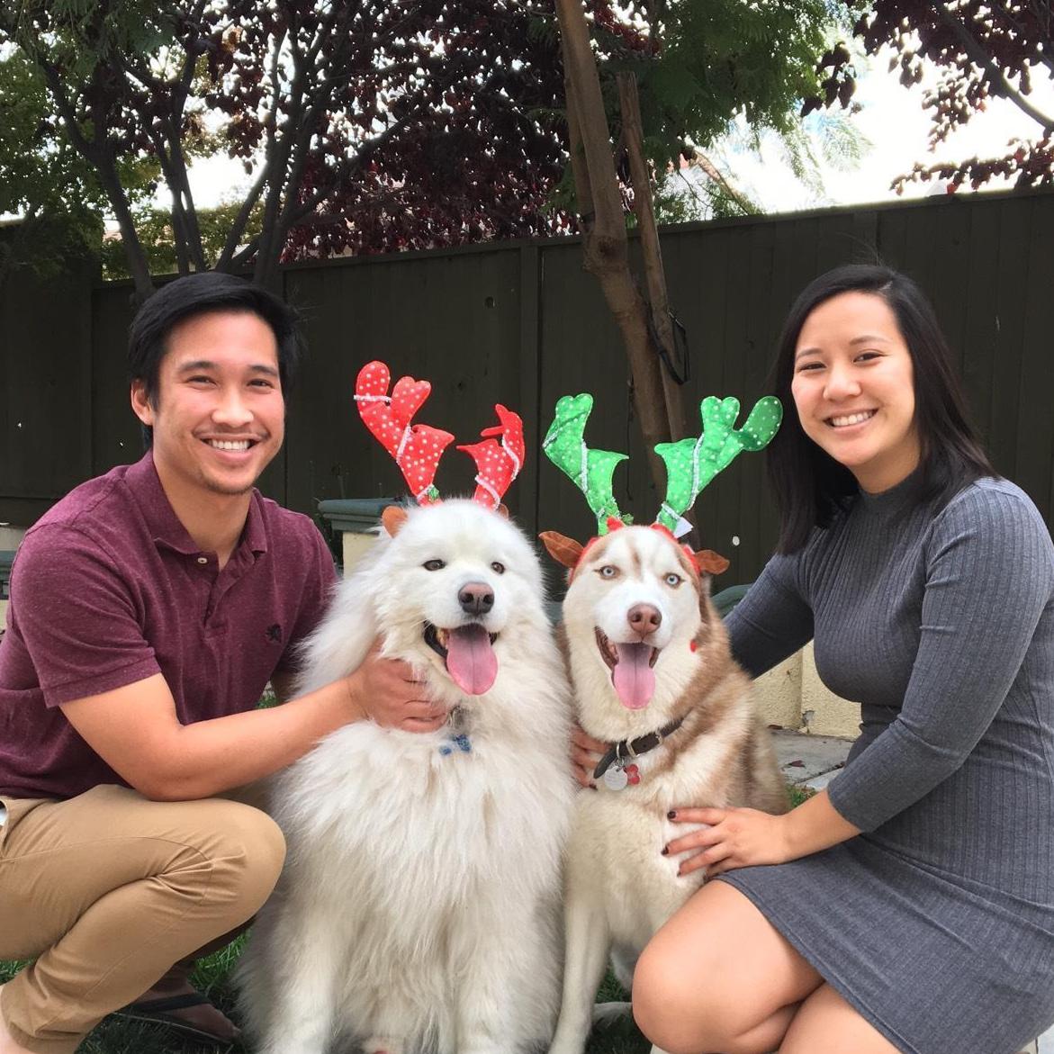 Our first holiday greeting card