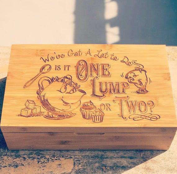 Beauty and the Beast inspired Tea Box