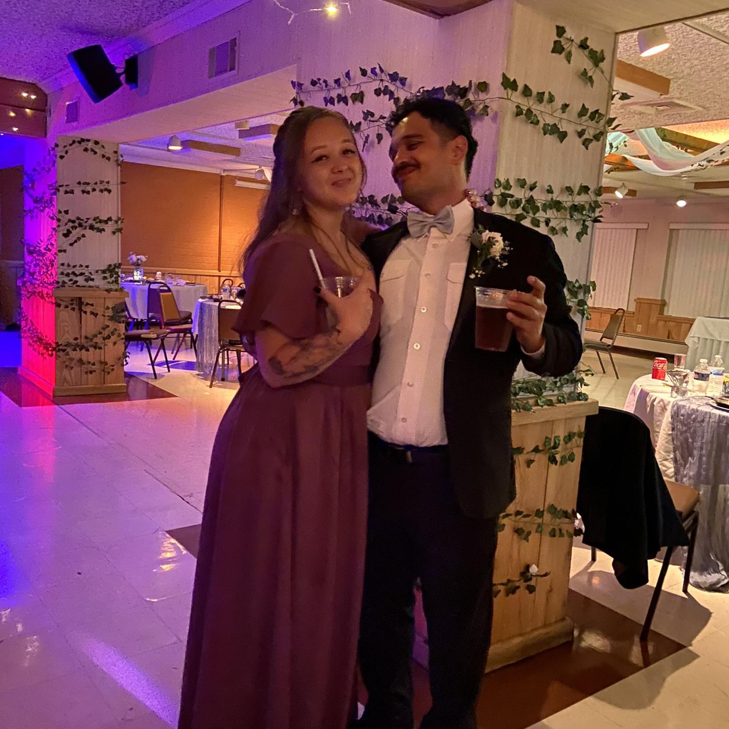 Isaiah was Marco’s groomsman