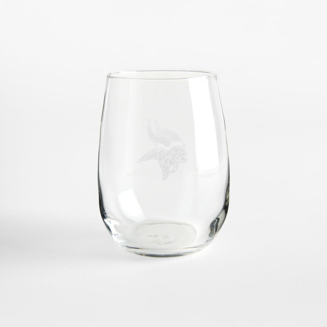 NFL Minnesota Vikings Aspen 17-Oz. Stemless Wine Glass, Set of 4