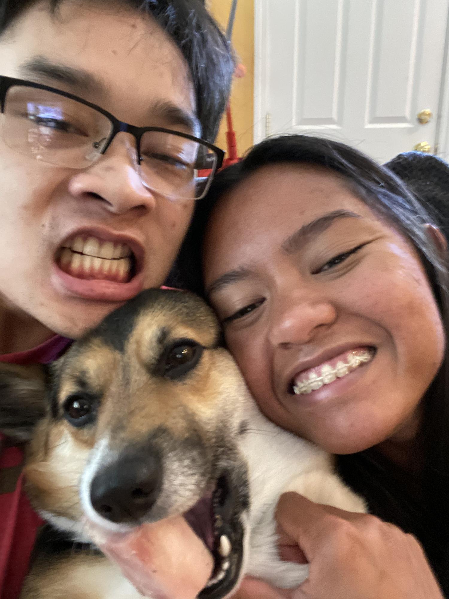 You can't tell but Callie really loves us :)