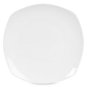 Nevaeh White by Fitz and Floyd - Nevaeh White® by Fitz and Floyd® Soft Square Dinner Plate