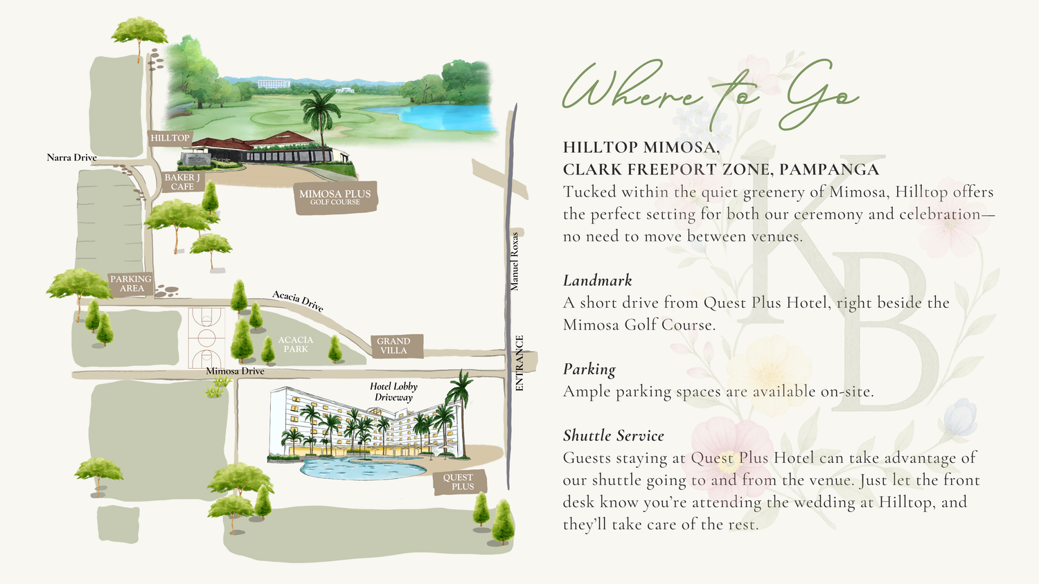 The Wedding Website of Bea Gelle and Kelvin Yu