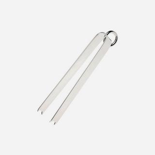 Vertigo Silver Plated Ice Tongs