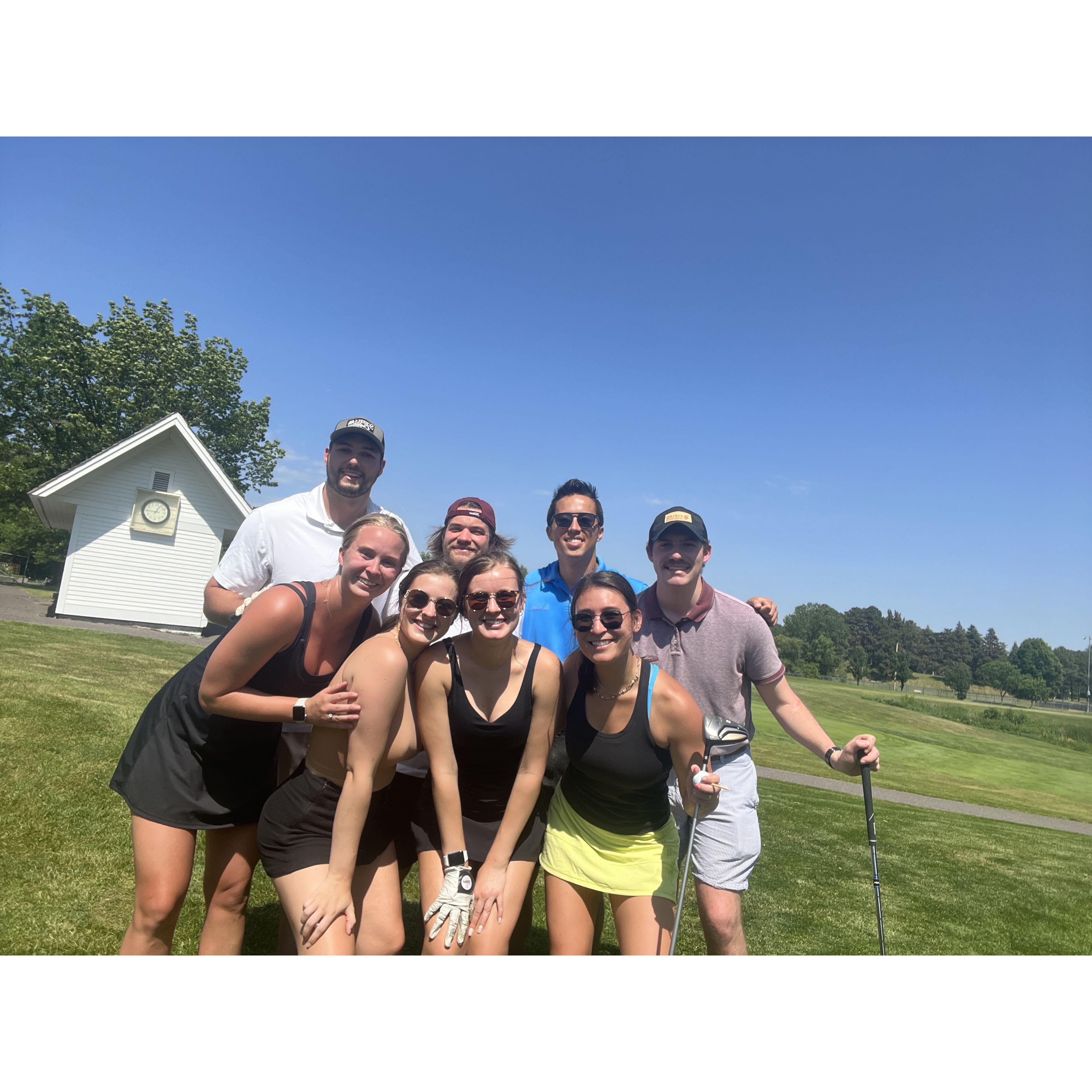 Galf with the PT docs June 2022
