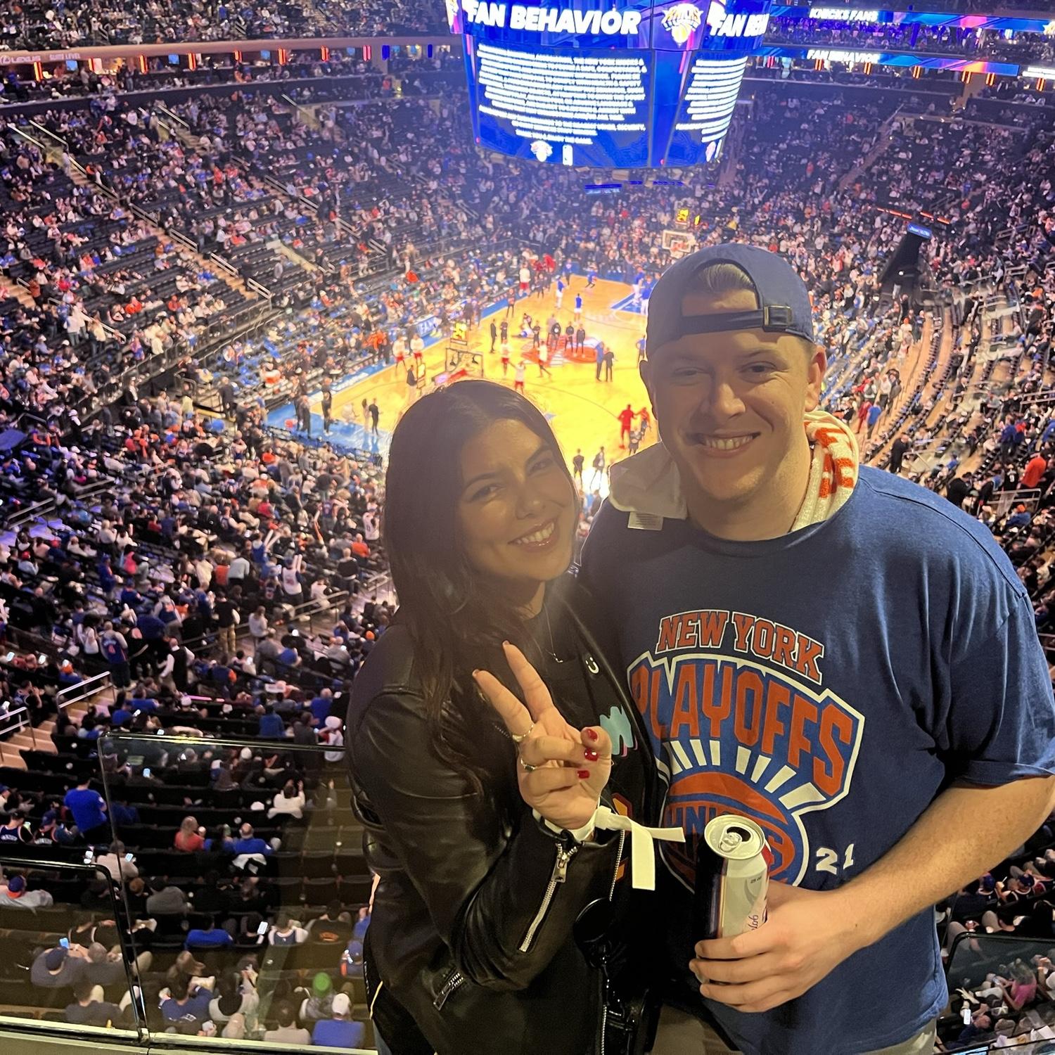 First Date! Miami Heat @ NY Knicks Playoffs