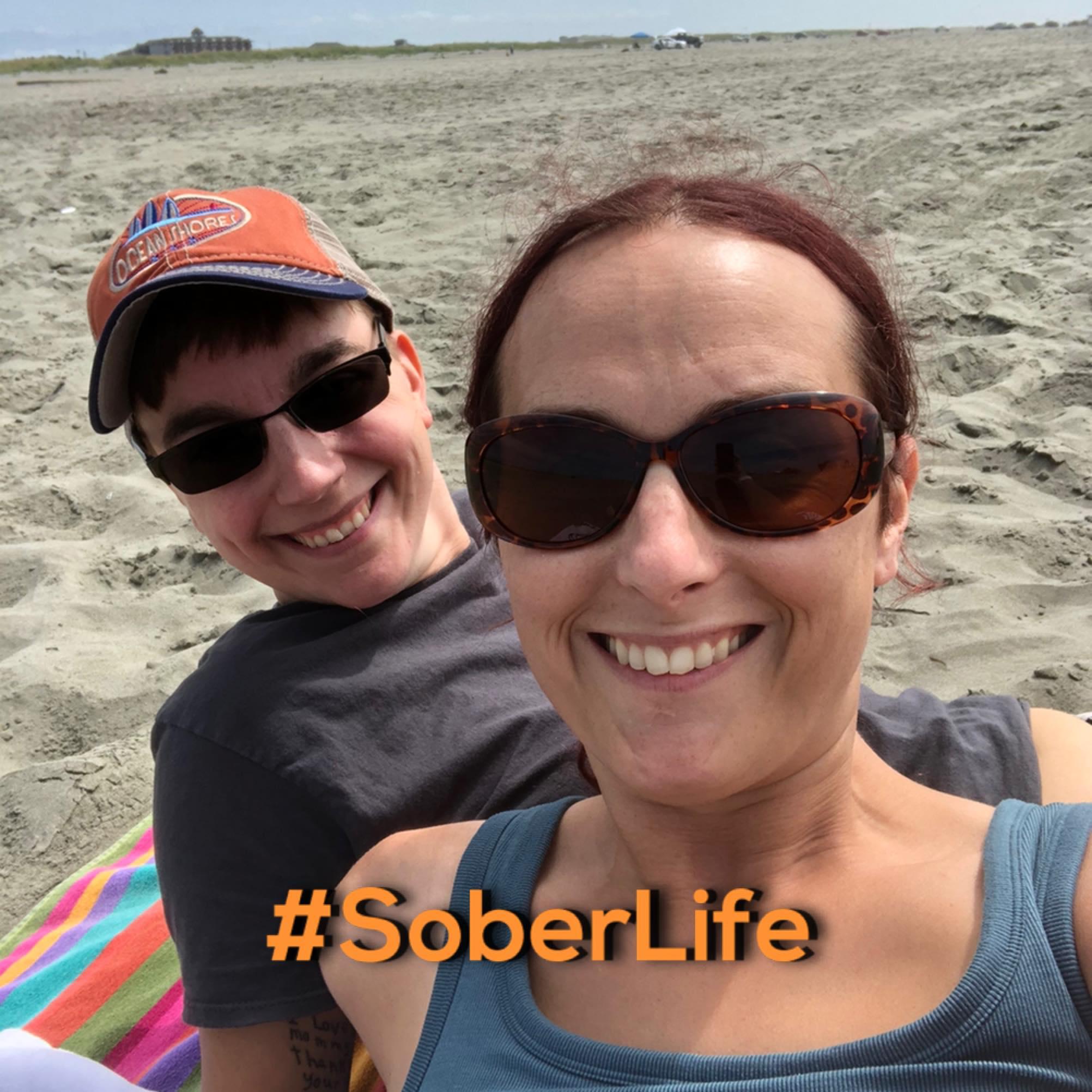 Our first time going to Ocean Shores together!