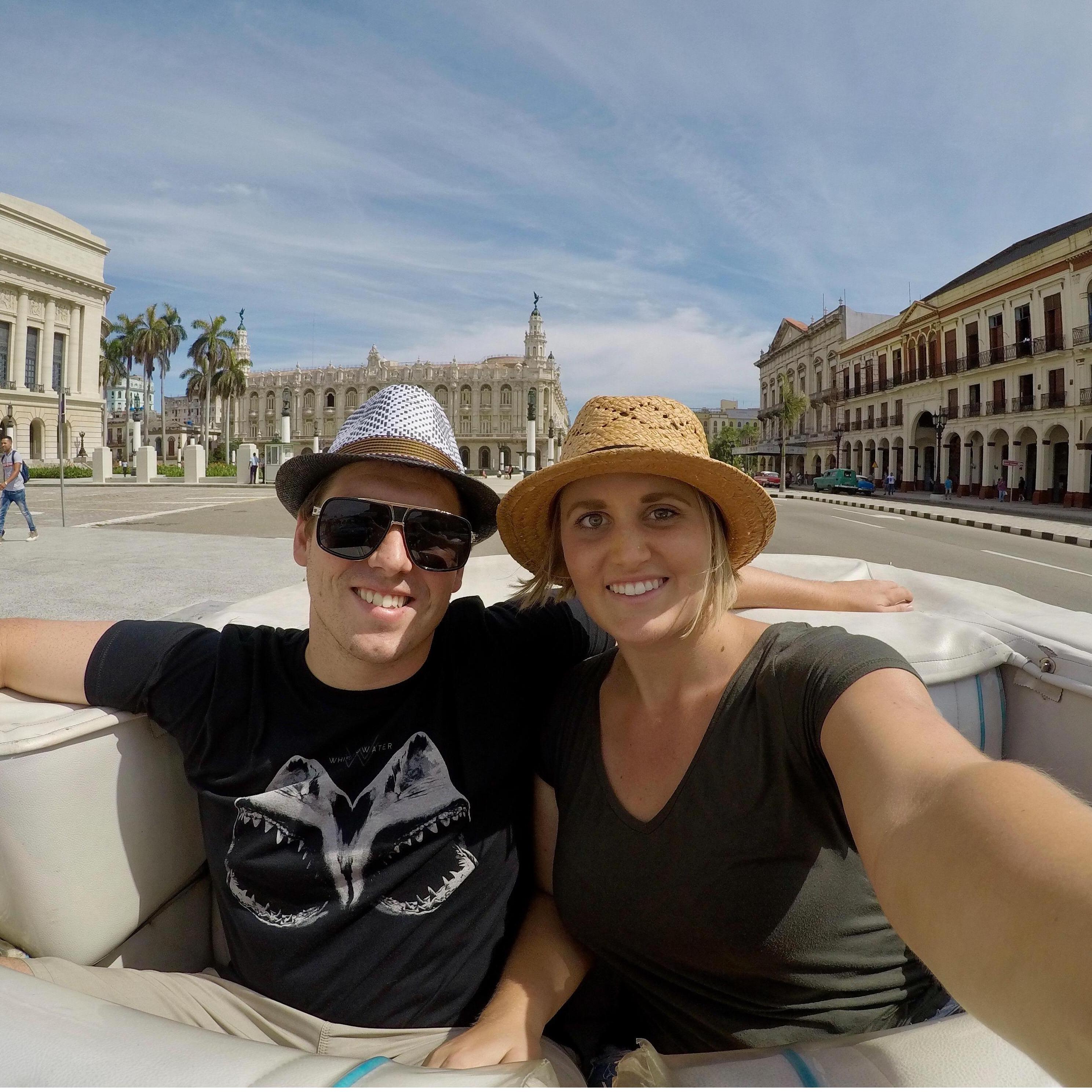 Touring around Old Havana, Cuba