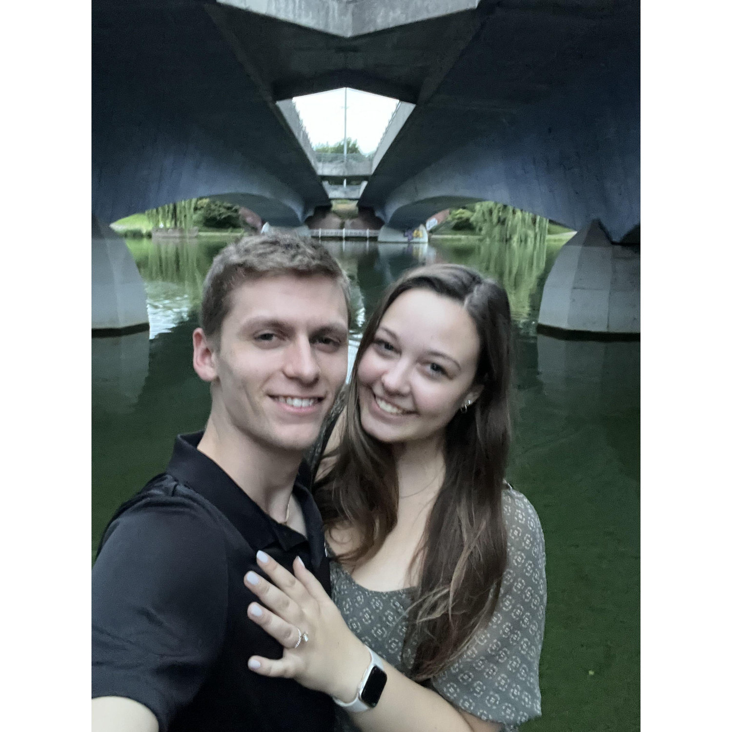 Proposal at Lake Aasee