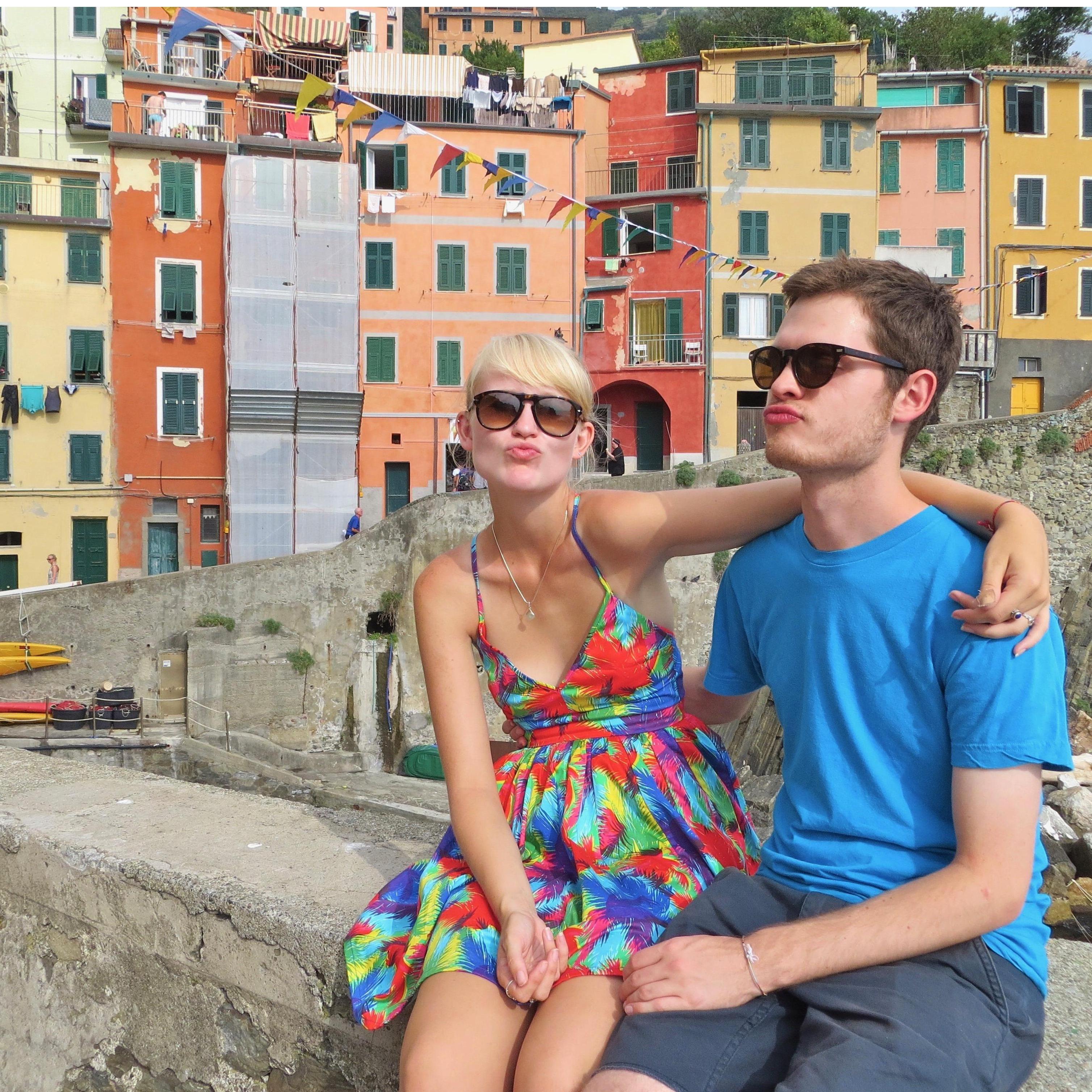 Cinque Terre during the peak of our duck face era (2012) ;)