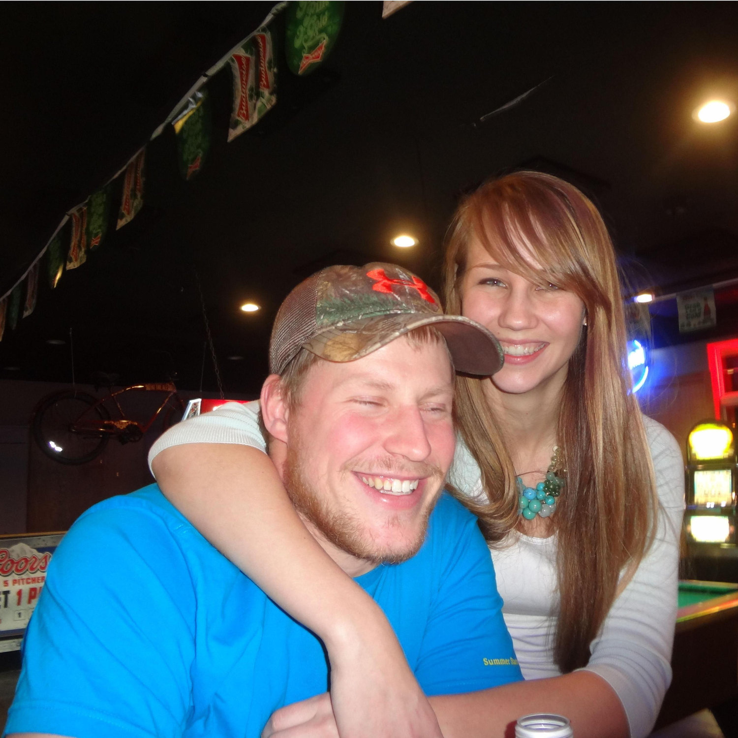 Around the time we got our first apartment together in Tiffin, IA.