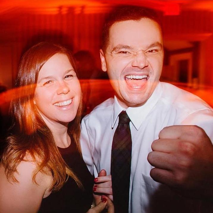 The night we met at Ryan and Molly's wedding!