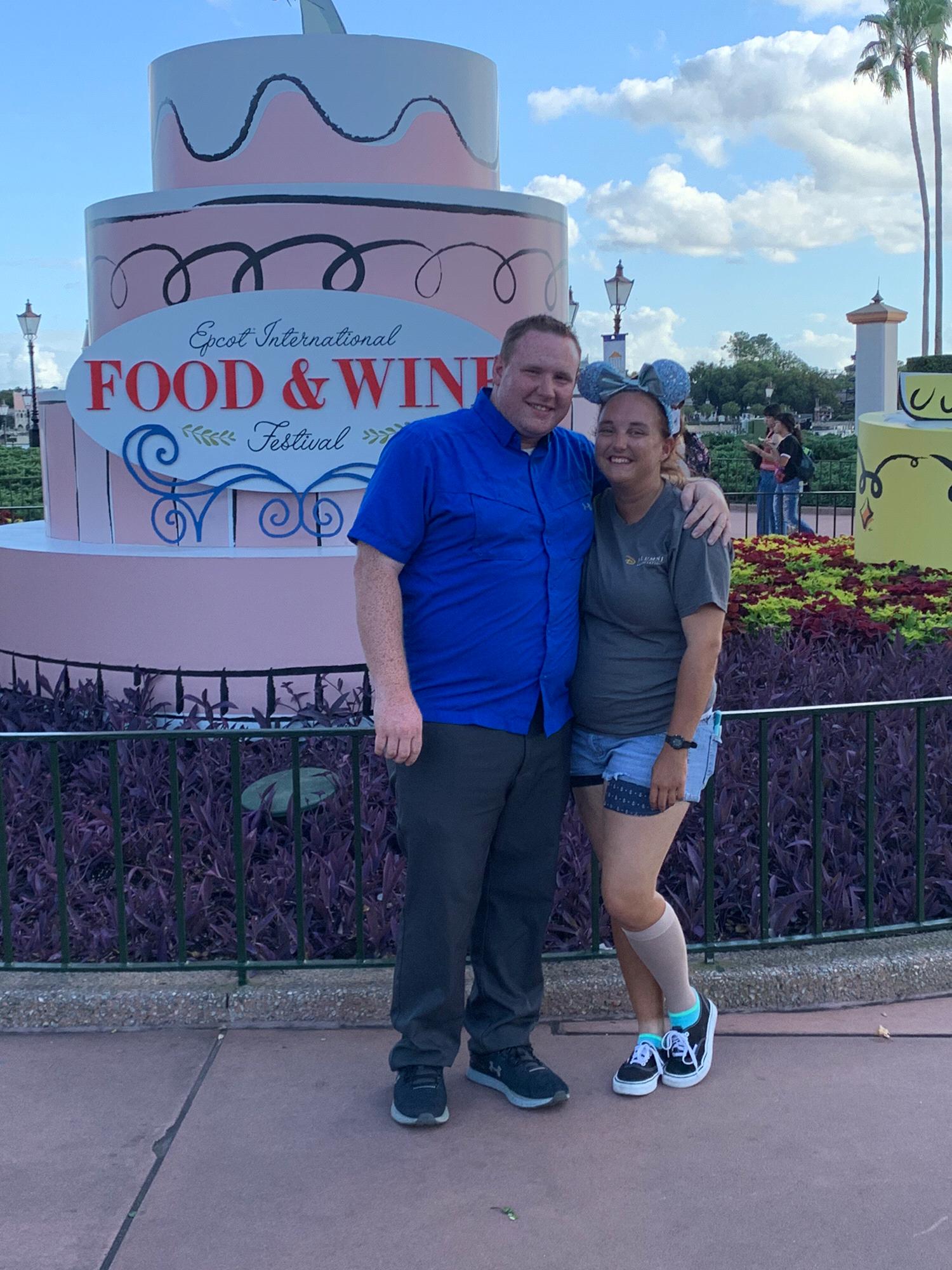 First time going to an Epcot Festival together!