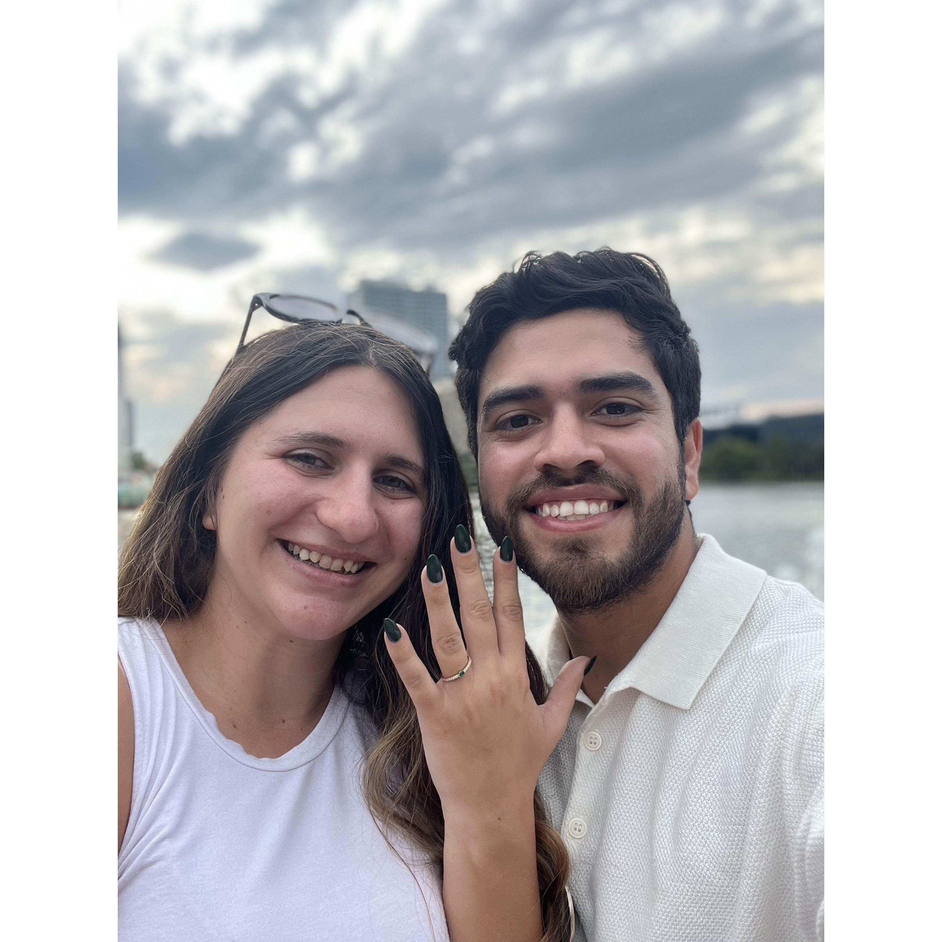 The day we got ENGAGED!