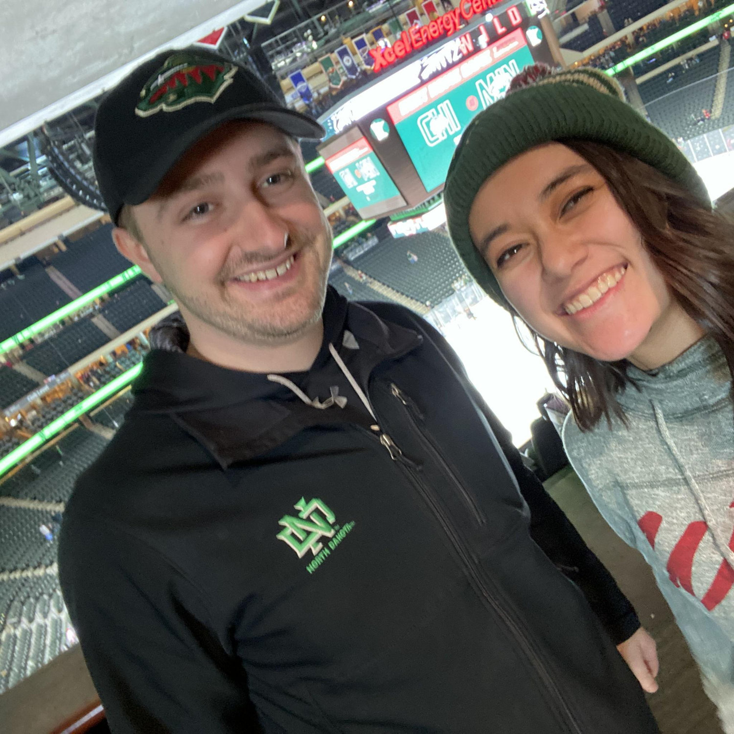 Wild Hockey game, March 2023