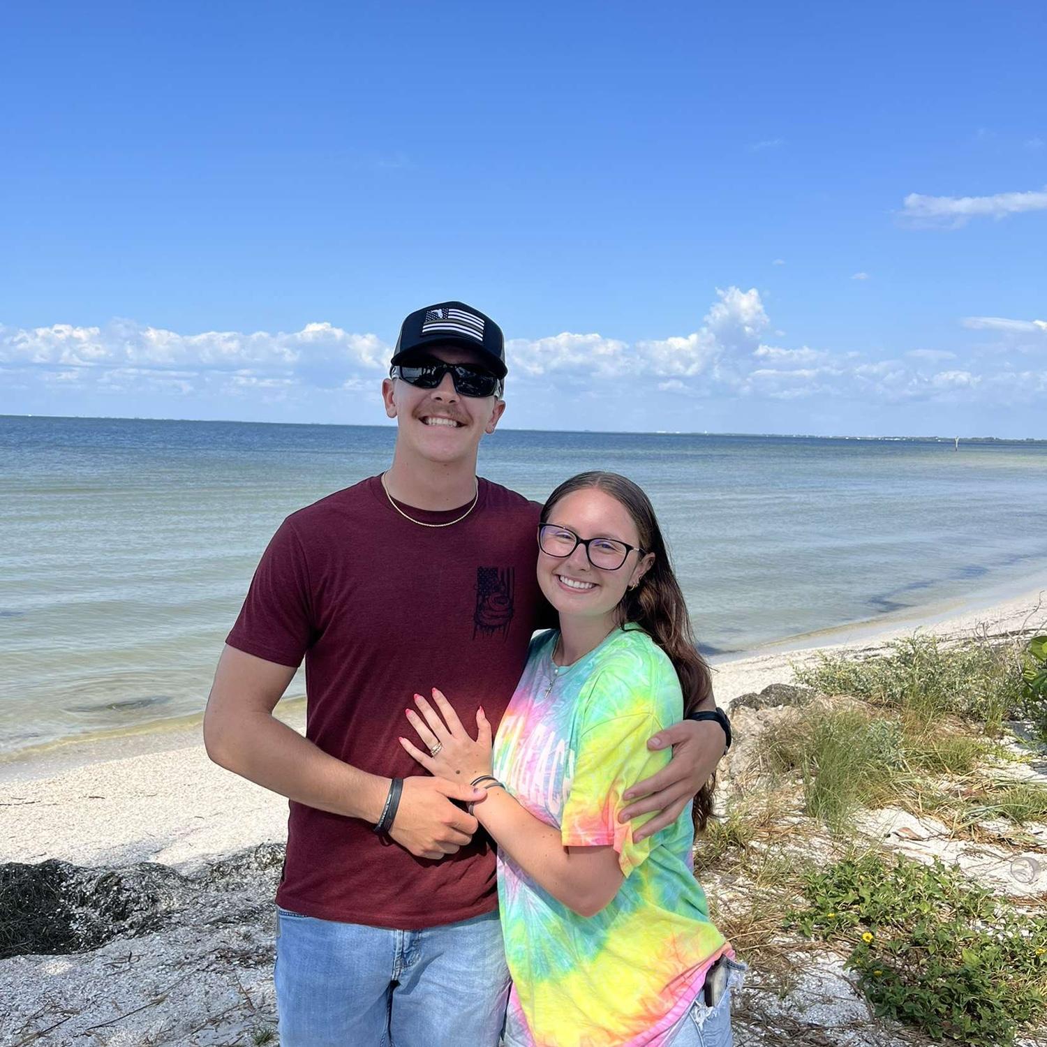 The day we got engaged!
