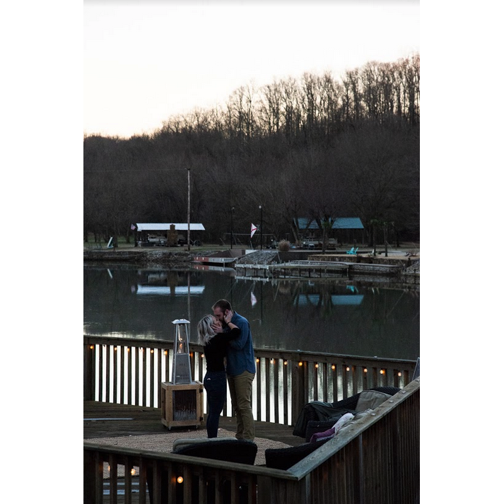 Right after Audry said YES!
