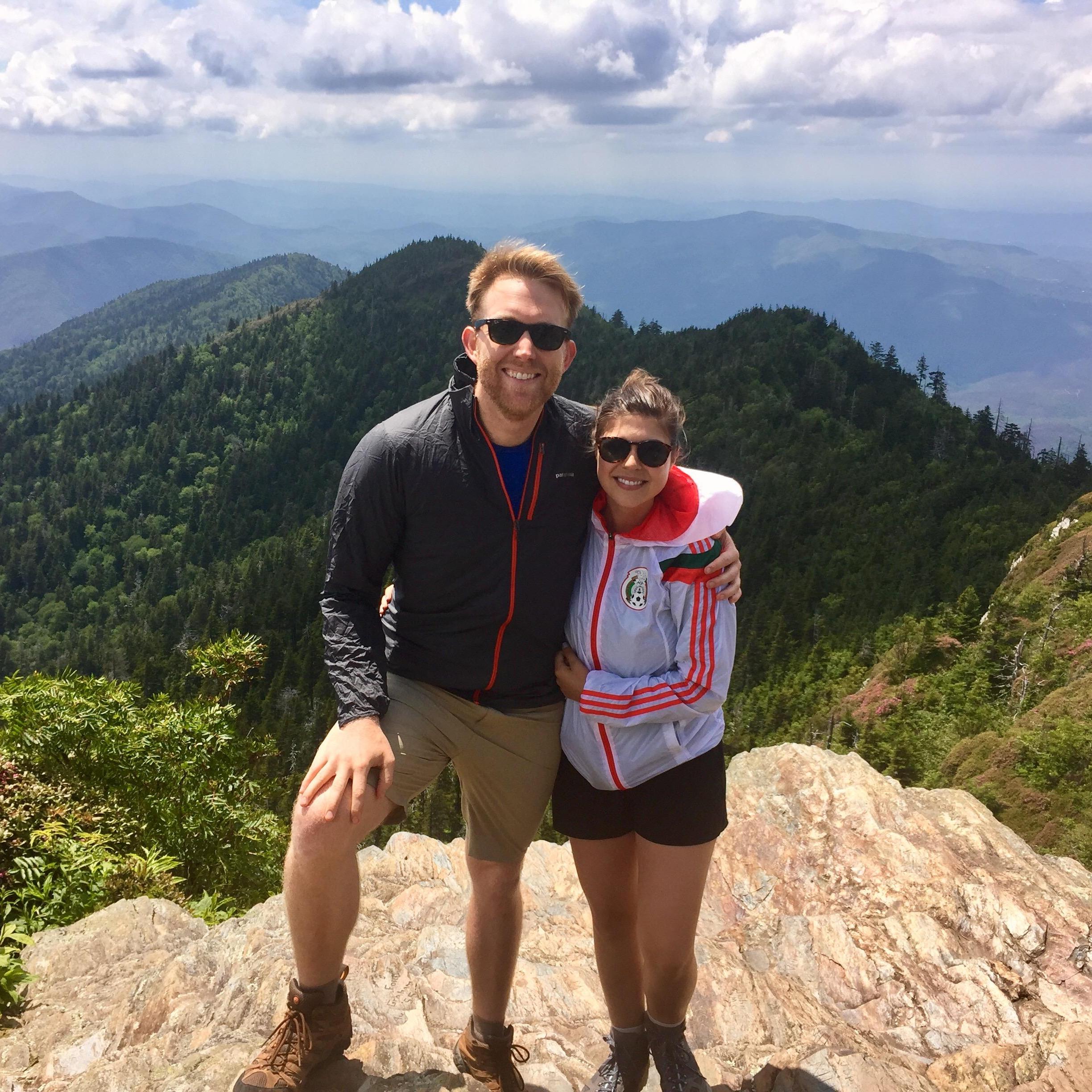 There are few things we enjoy more than a good hike. Here we are at Great Smoky Mountain National Park in North Carolina.