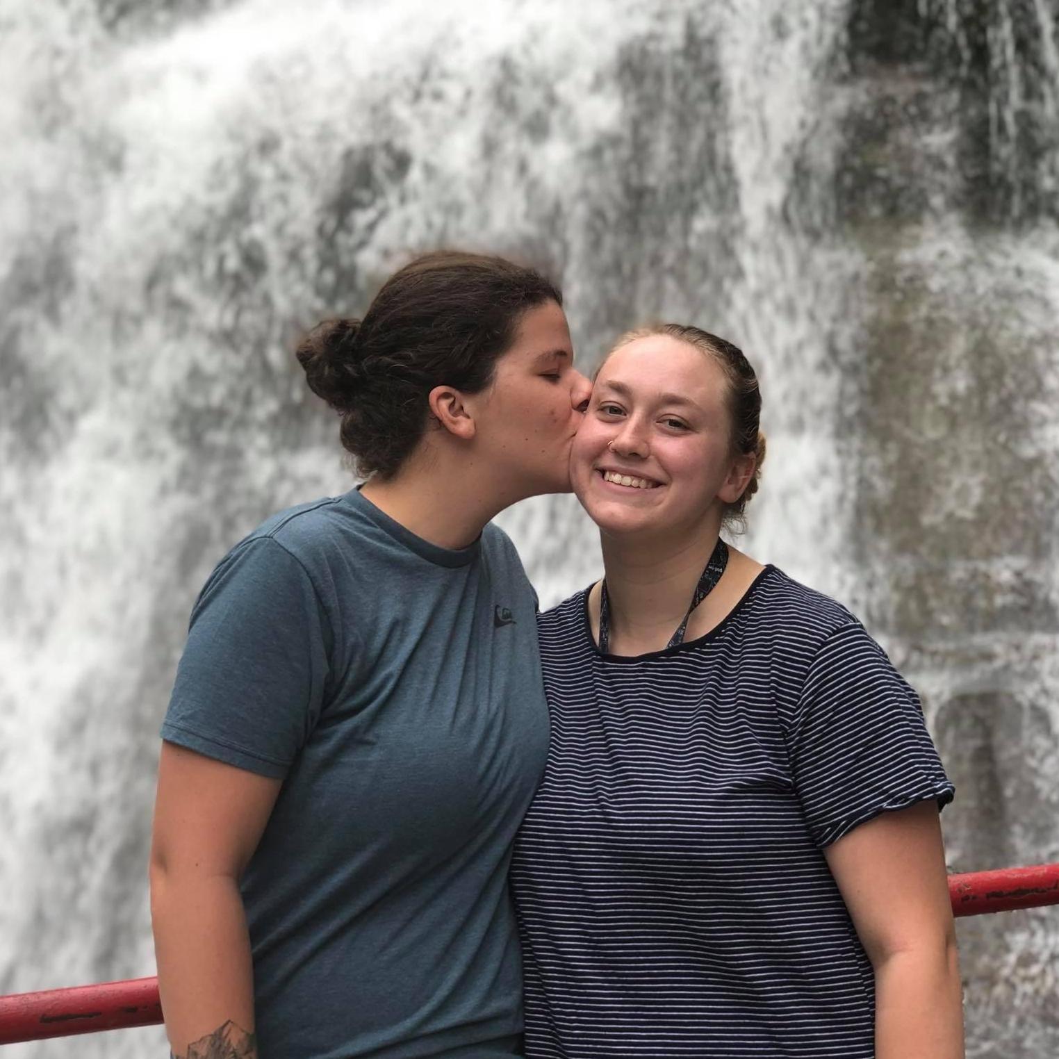 We went to a watering hole near Watkins Glen.