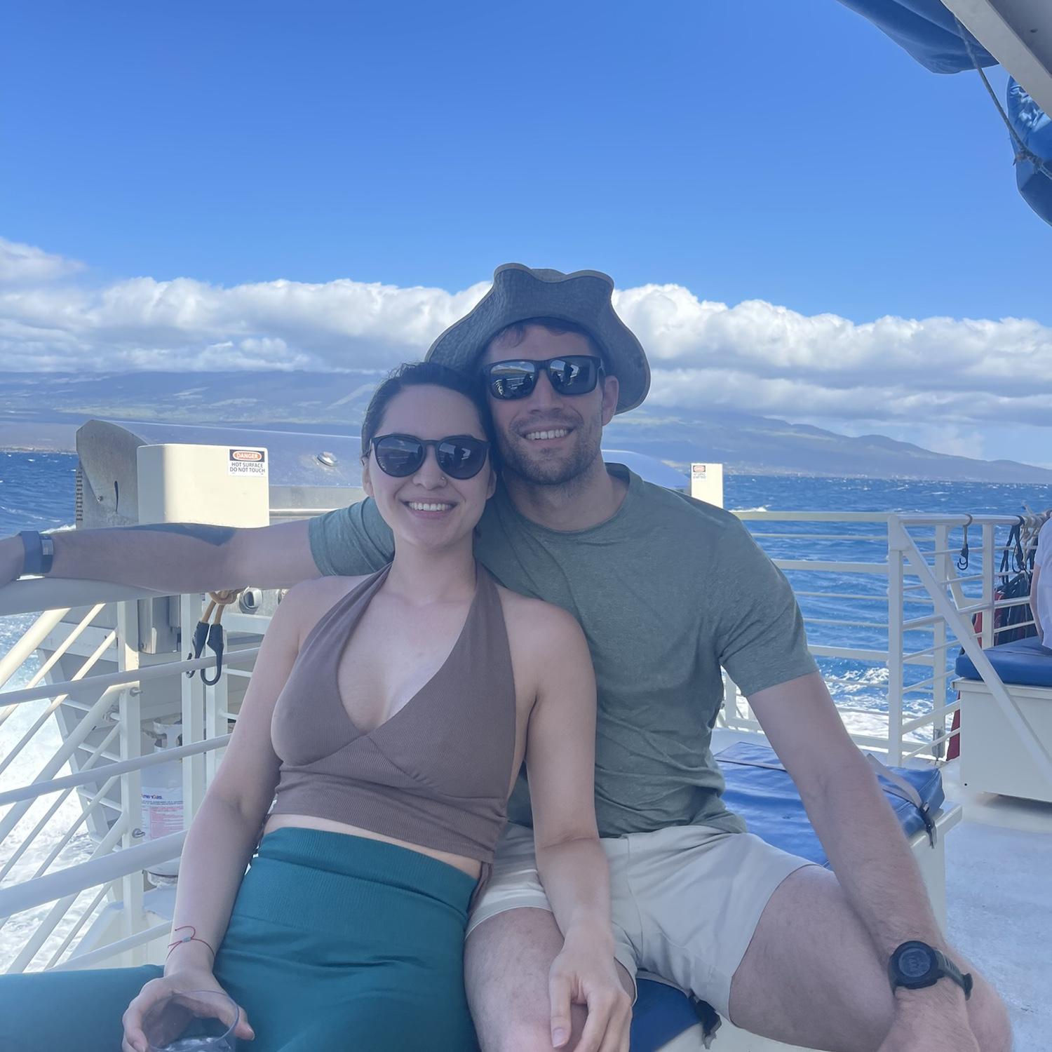 Humpback whale watching in Maui