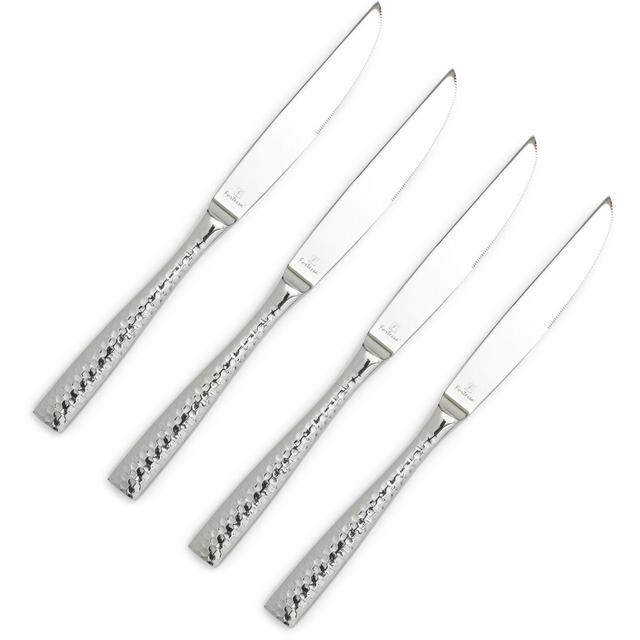 Fortessa Lucca Faceted Steak Knives, Set of 4