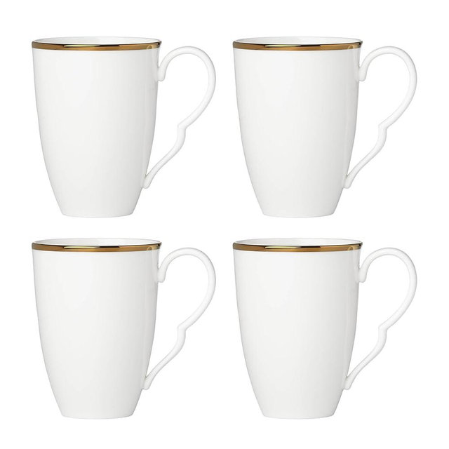 Lenox 897273 Contempo Luxe Mugs, Set of 4