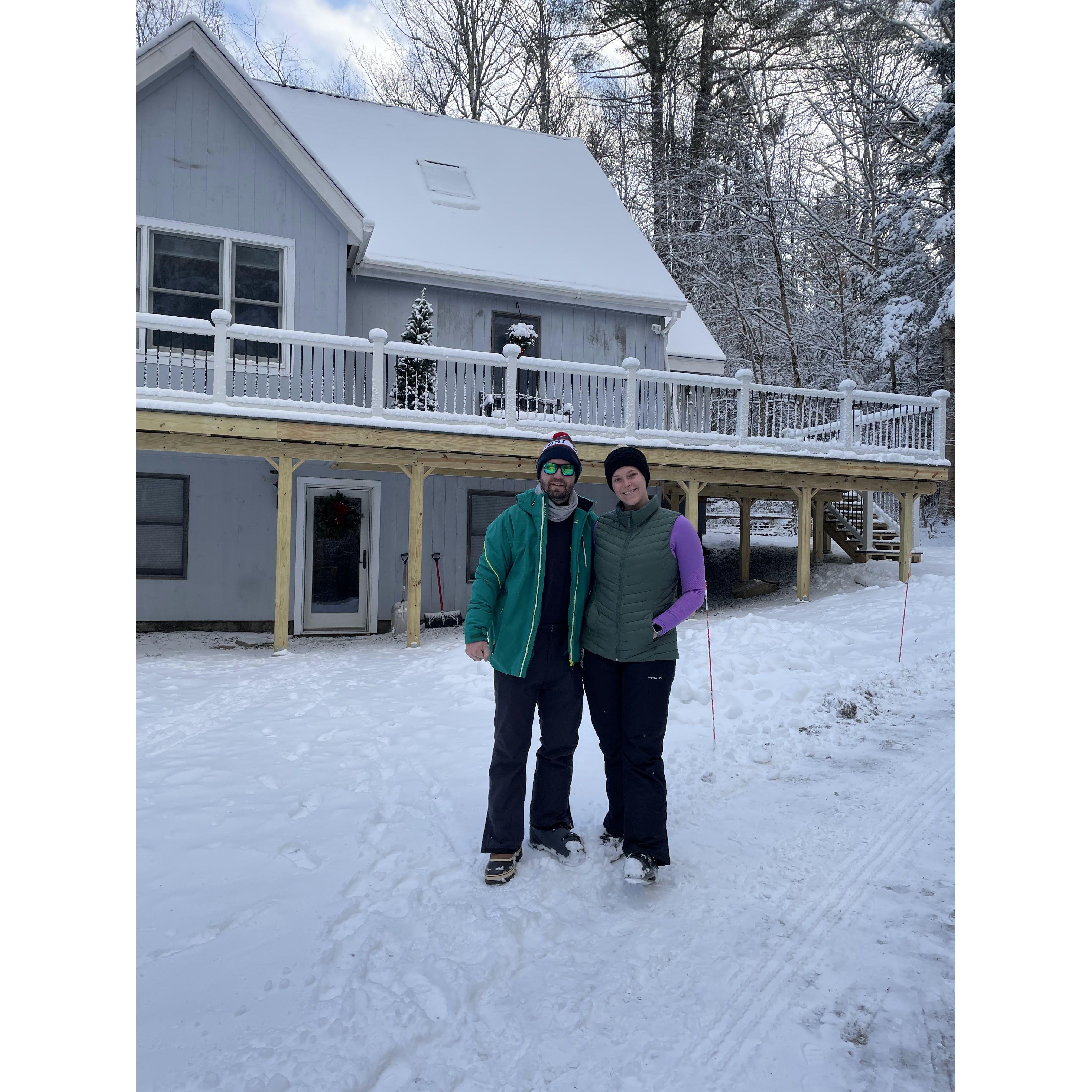 NOV. 2021 - Thanksgiving and about to get our first ski day of the season in!