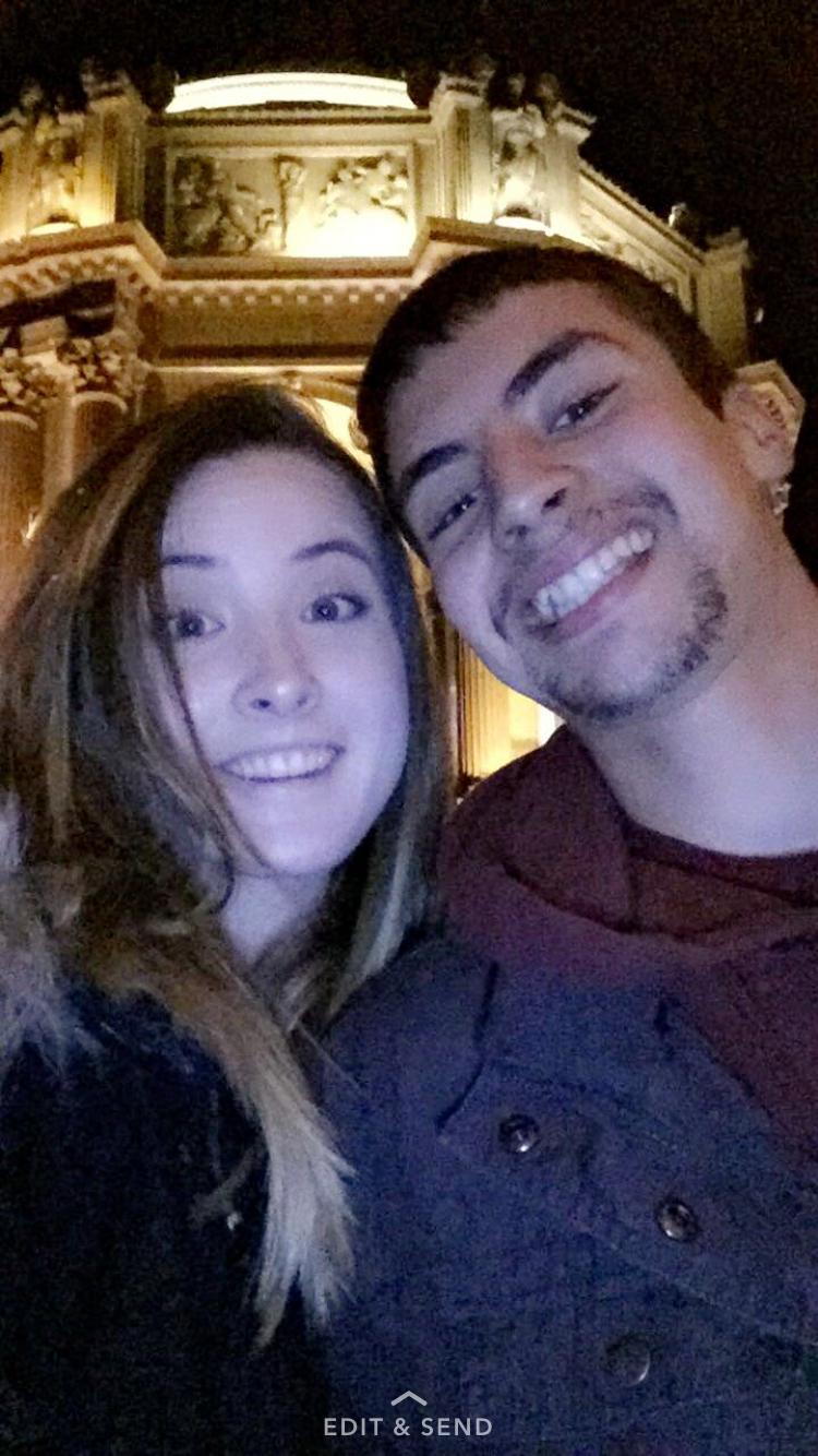 Our first date in SF