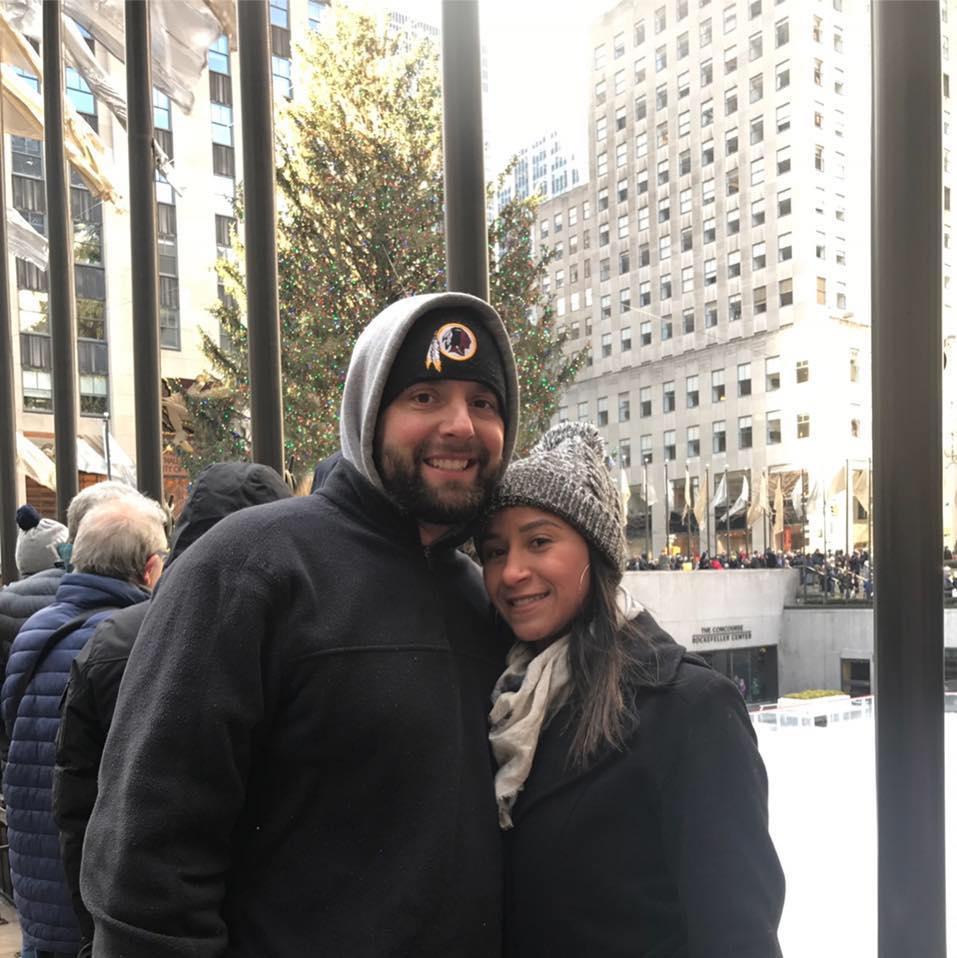 Anthony’s first trip to NYC . He loves the city