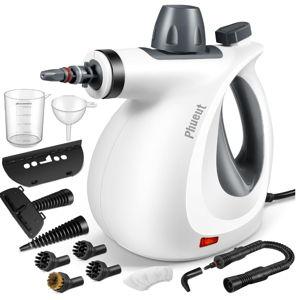 Pressurized Handheld Multi-Surface Natural Steam Cleaner with 12 pcs