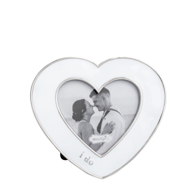 I Do Mini Enamel Wedding Frame