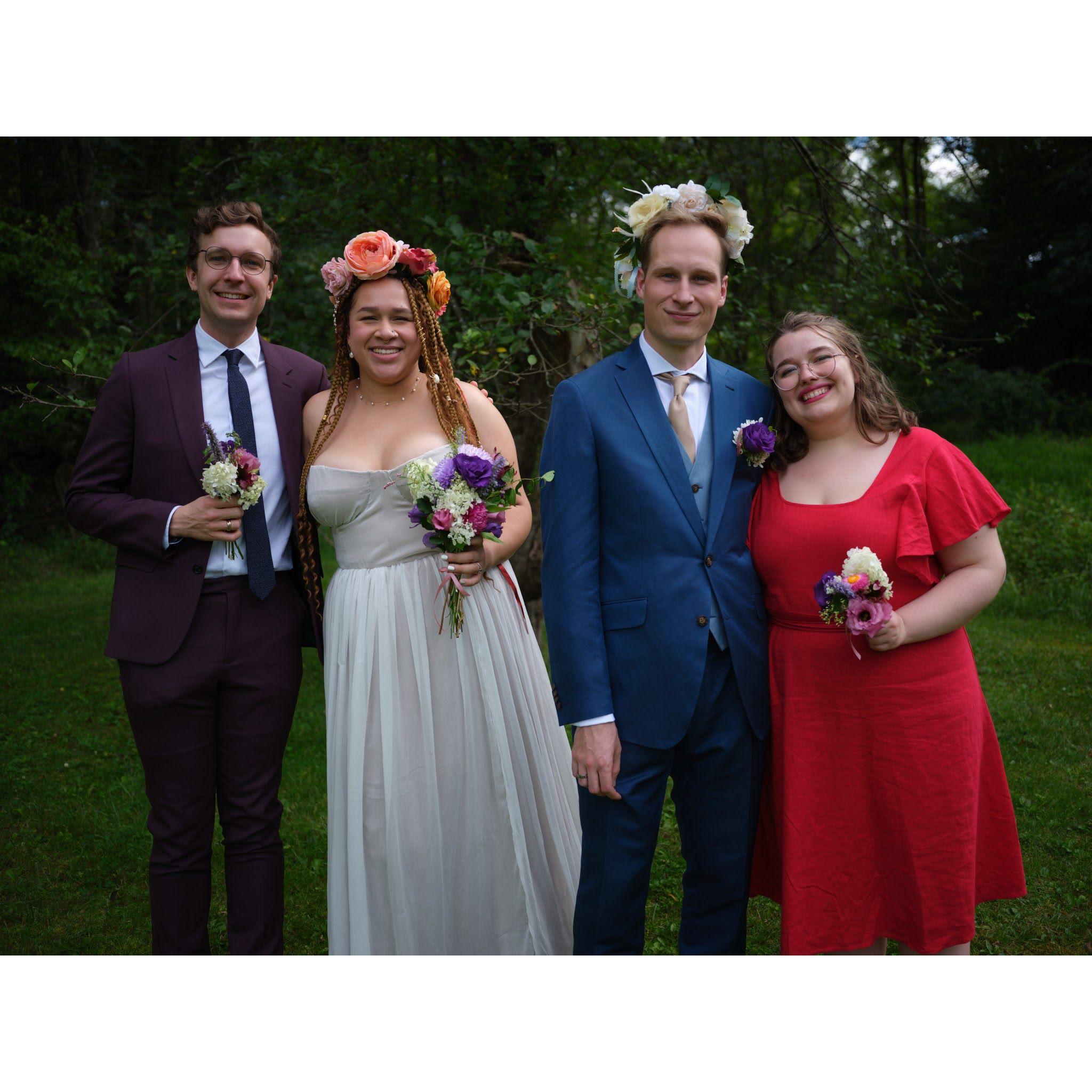 Luke, Miki, Arthur and Grace