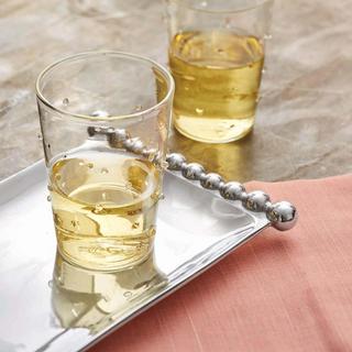 String of Pearls Flanked Small Tray