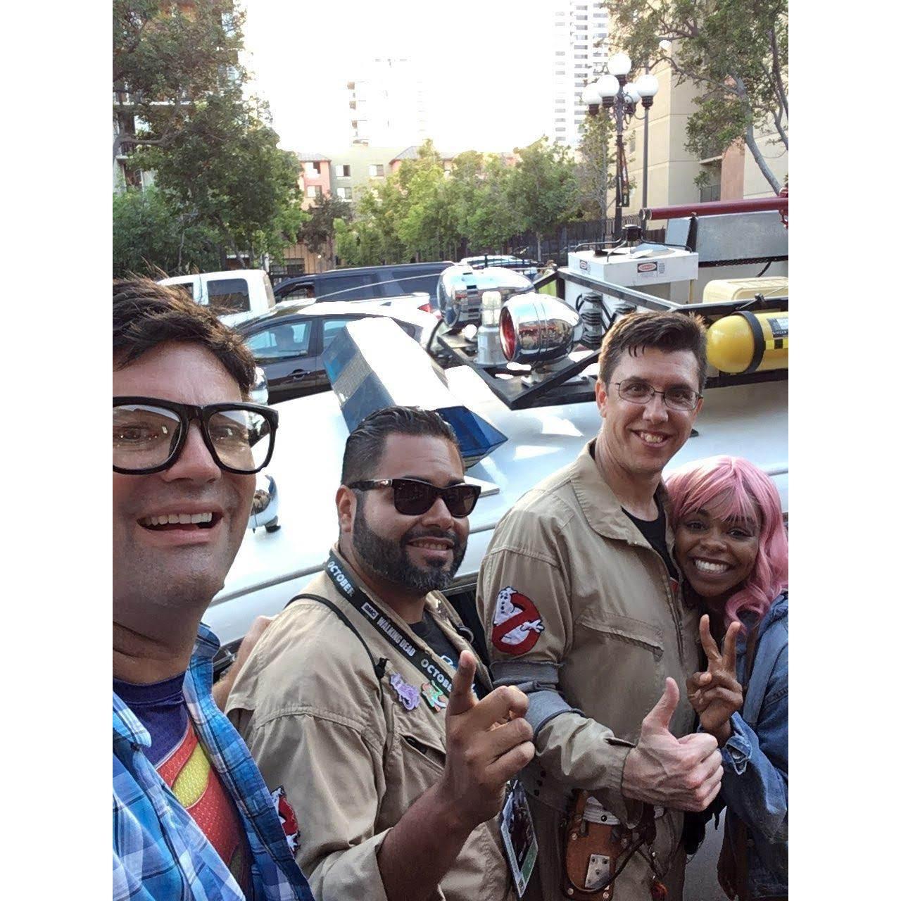 Comic Con weekend and the ghost busters.