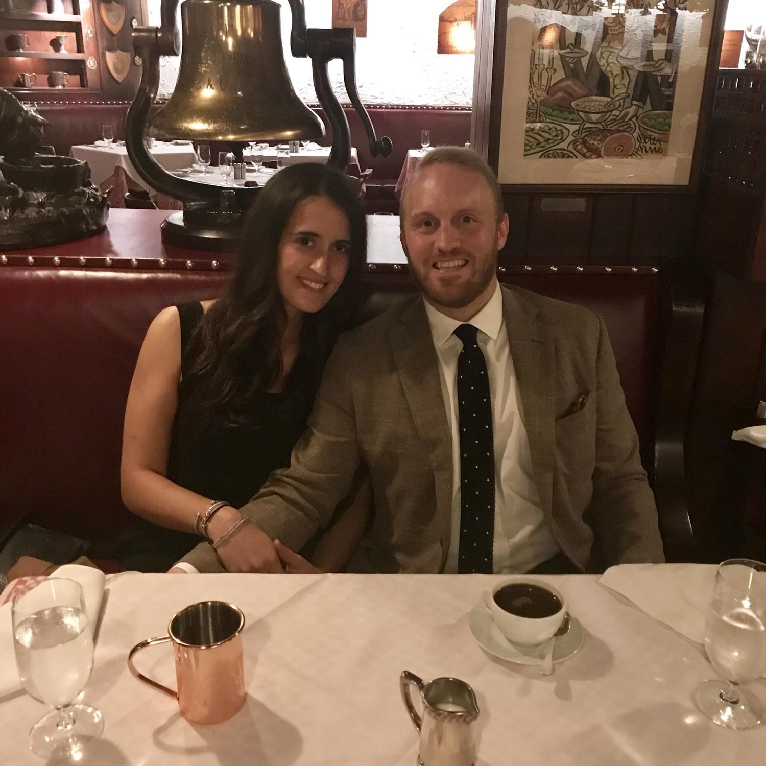 Our first trip to NYC together (RIP 21 club)