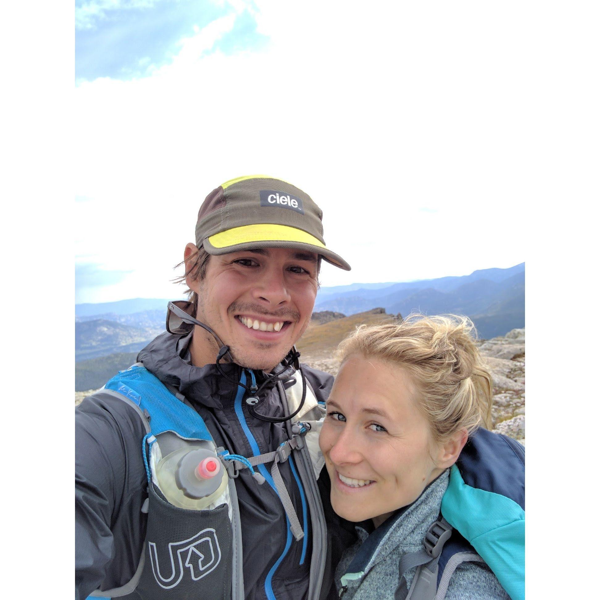 Top of the mountain in Rocky Mountain National Park -  Aug '17