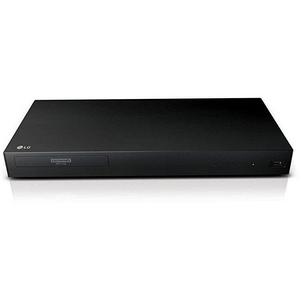 LG UP870 3D Ultra High Definition Blu-Ray 4K Player with Remote Control, HDR Compatibility, Upconvert DVDs, Ethernet, HDMI, USB Port (Black)