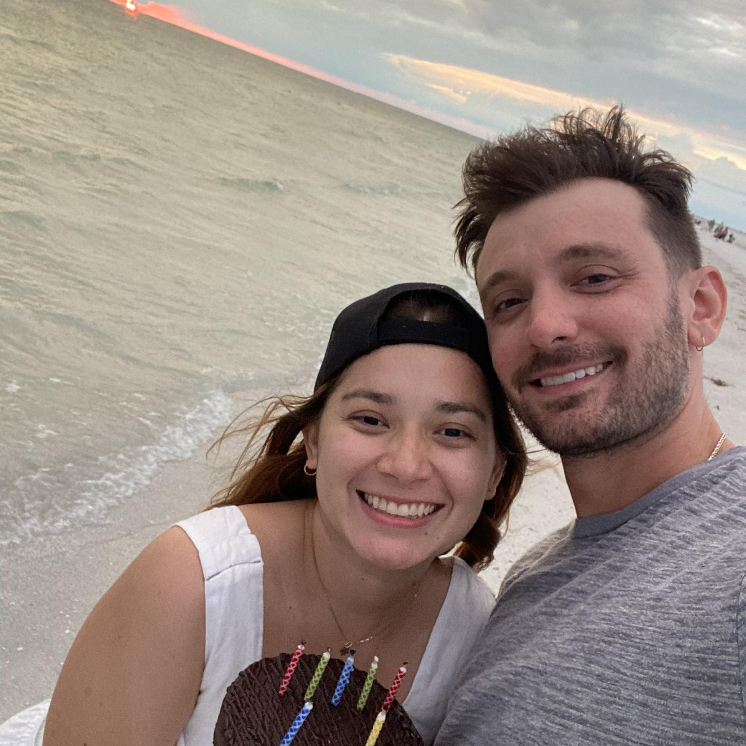 September 19, 2023
Us, celebrating Mile’s 25th birthday in Florida.