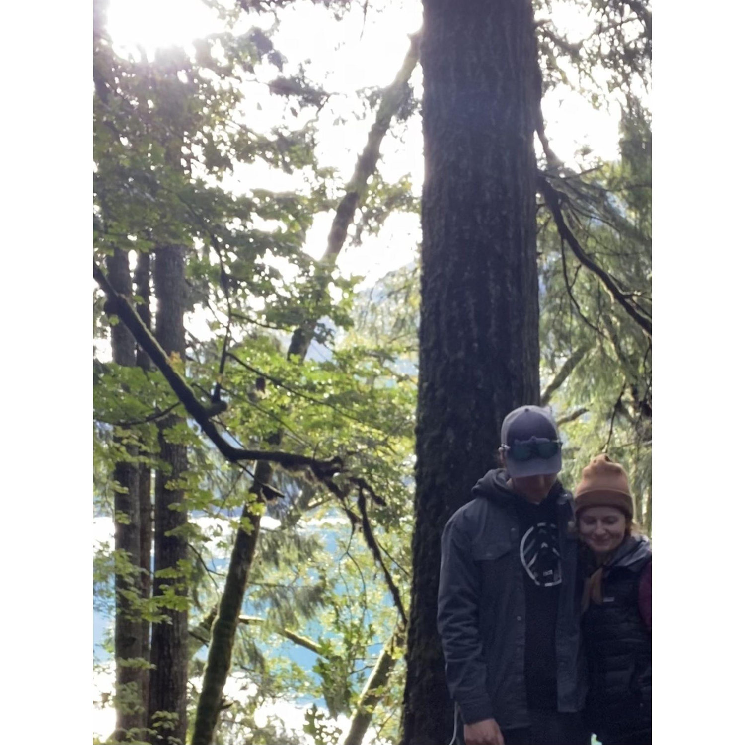 Sept 2020 - Camping at Lake Crescent, was so cold and rainy our tent almost floated away!