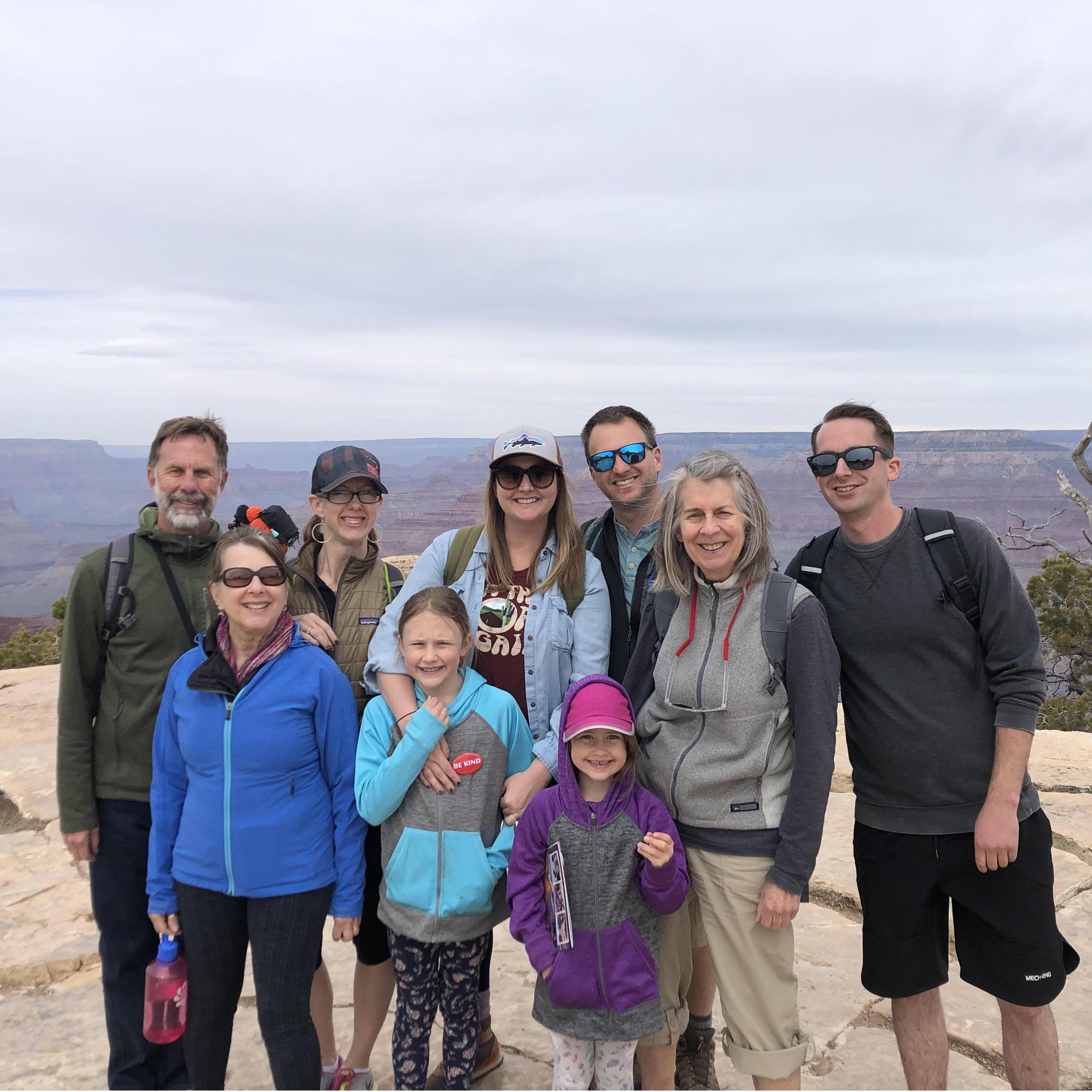 Family trip to Grand Canyon National Park 2019.