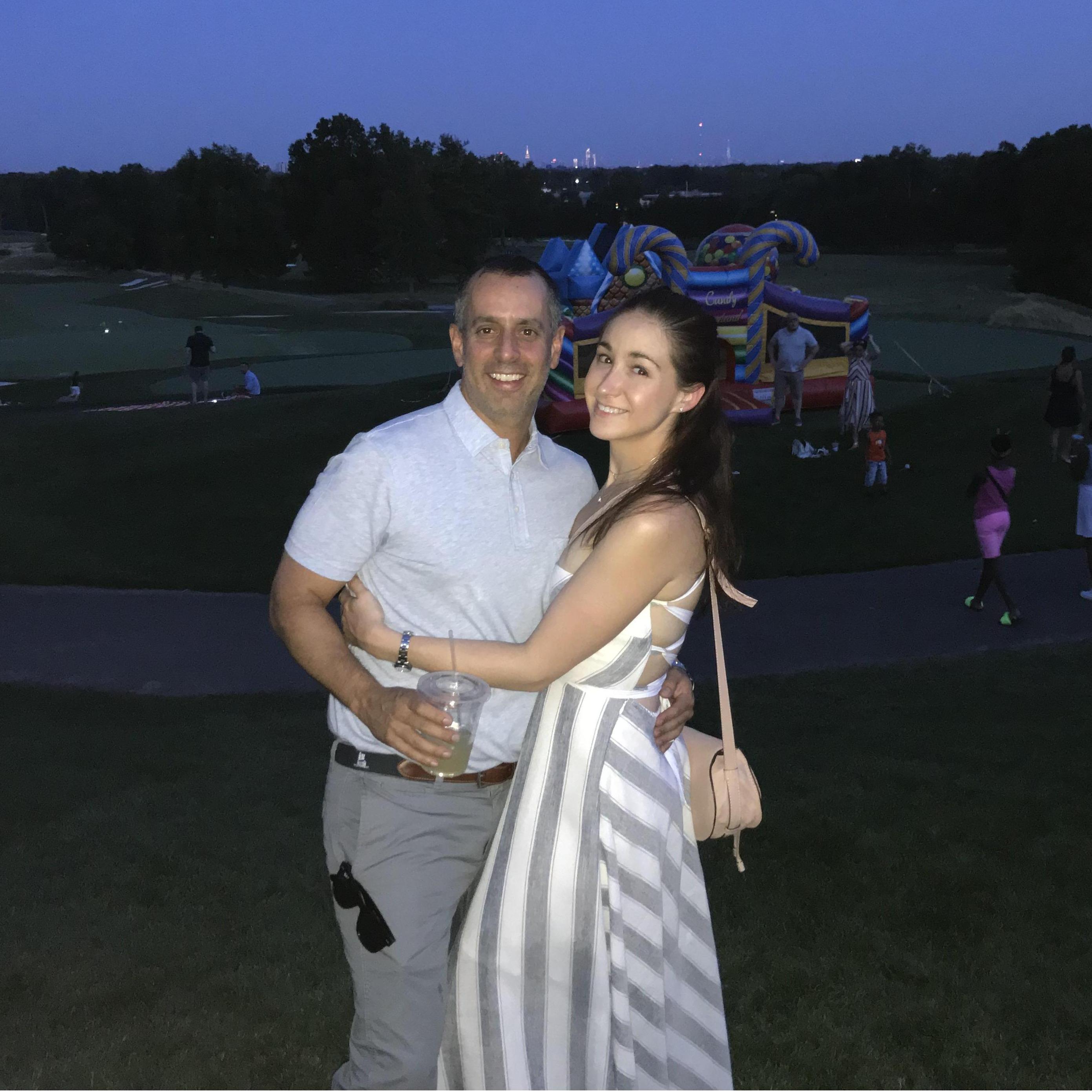 Fireworks at Arcola July 4th, 2018