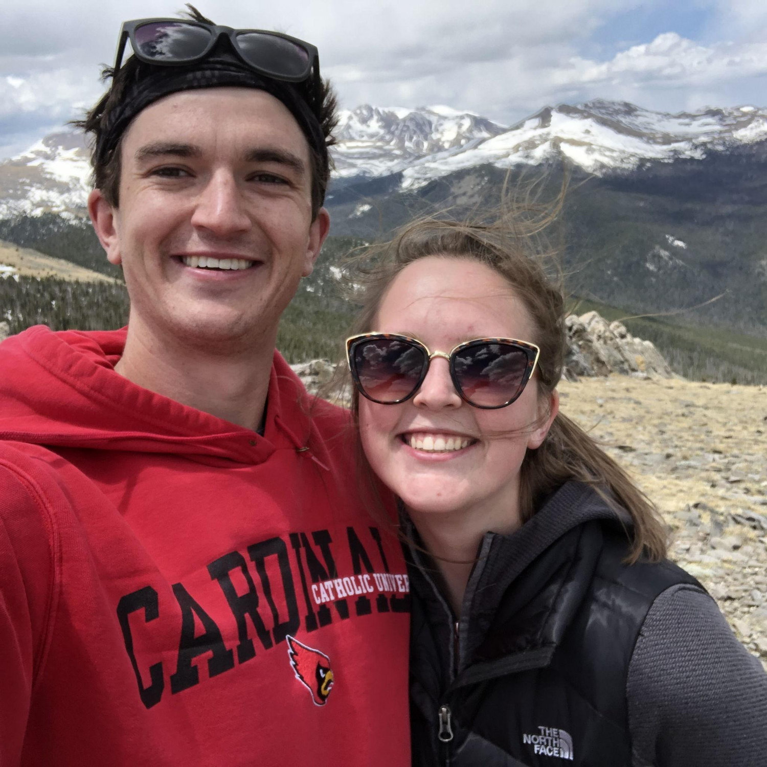 First ever hike above treeliine together! (2020)